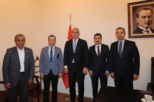 Kültür ve Turizm Bakanı Sayın Mehmet Nuri ERSOY'a 1. Uluslararası Kurşunlu Tarihi  Kongresine Davet